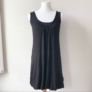 Black Sleeveless Cotton Dress Size Medium
